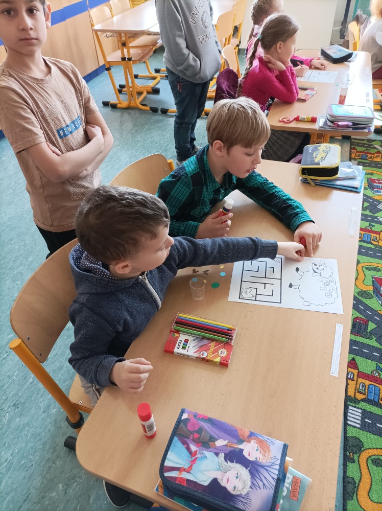 Návštěva předškoláků v ZŠ Komenského Nymburk