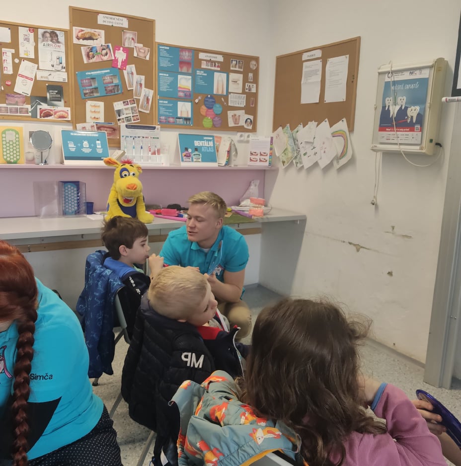 Návštěva školní ordinace dentální hygieny - Berušky